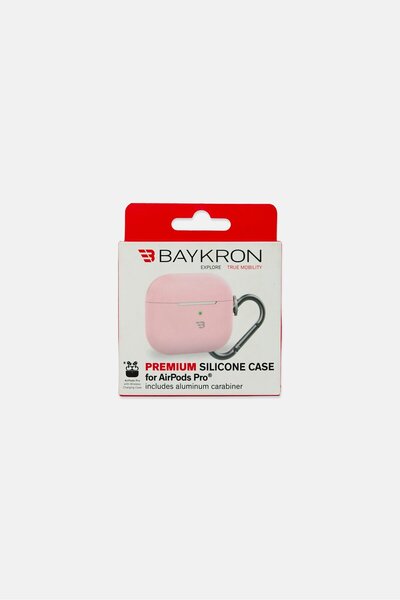 baykron AirPods Pro Premium Silicone Case, Pink