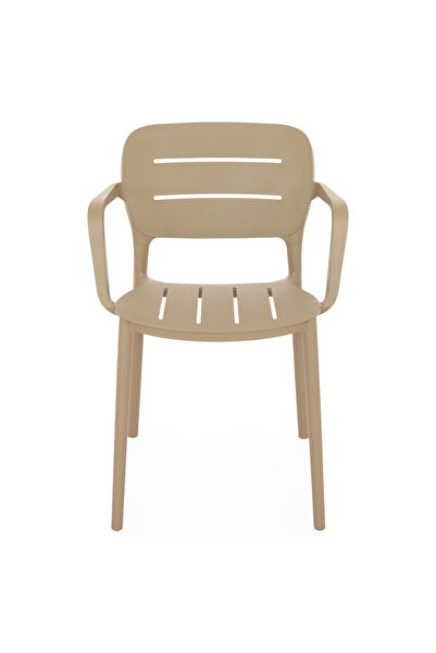 Maison Mex Scaun gradina/terasa MARCO L.52.5 l.53 H.79 bej