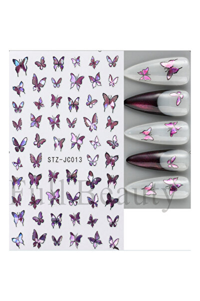 delis Стикери за нокти Marquise, STICKER90, Лилави