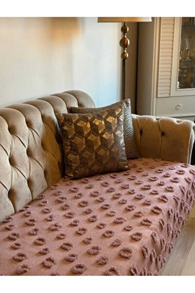 diabella Ponpon Patterned Sofa Cover 100*240