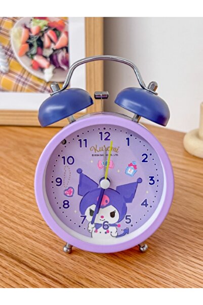 SANRIO Vintage Alarm Clock - Cute Kawaii Twin Bell Desk Clock