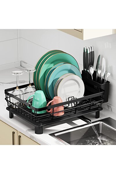Arabest Dish Drying Rack,Large Rustproof Dish Drainer with Removable Water Tr...