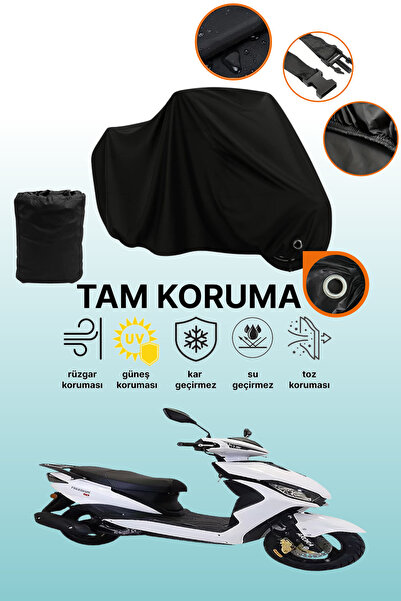 dokaca Black Lock Compatible Full Protection Arora Freedom 50 Motor Cover