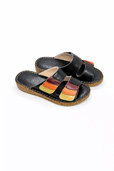 Lively Stylish Lily Γυναικεία Γνήσιο Δέρμα Άνετη Σόλα από Φελλό σε Μποέμ Στυλ...