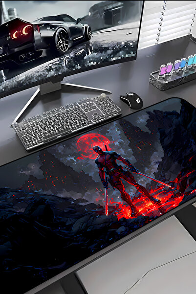 Charmbi Deadpool Procontrol Mouse Pad 30X70 Gaming Mousepad Non-Slip Sole Lar...