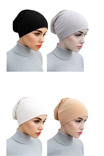 ALDAIYR 4 قطع من الملابس الداخلية النسائية المحجبة