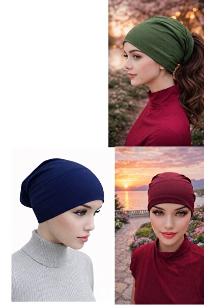 ALDAIYR 3 قطع من الملابس الداخلية النسائية المحجبة