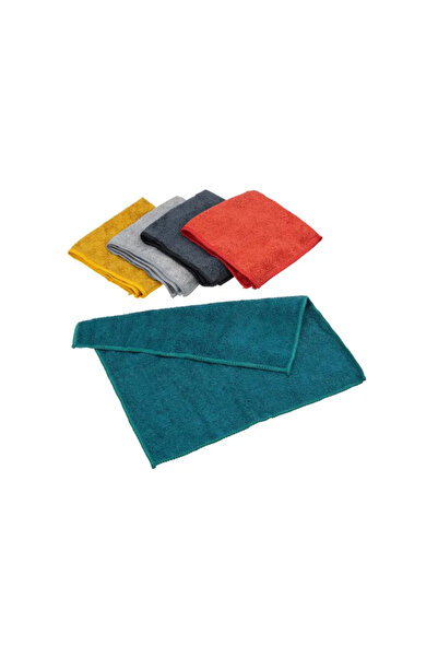 5five Simple Smart Set of 5 microfiber cloths, colored, 30 x 30 cm