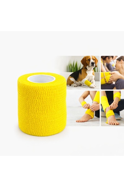 MadPet 2 Adet Evcil Hayvanlar İçin Elastik Veteriner Bandajı Bilek Diz Ayak K...