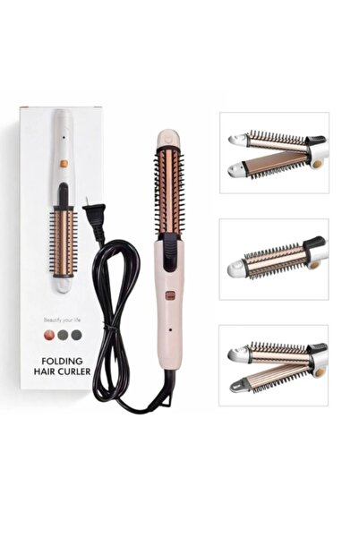 Alix 30cm 3in1 Curling Iron & Flat Iron – Straightening, Curling and Curling ...