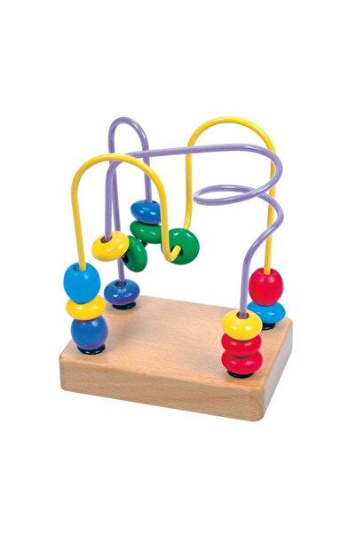 Bino Wooden toy, Ball maze, 10x7x12.5 cm