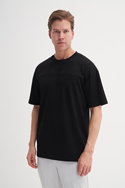 Cazador Tricou bărbați 40070 NEGRU