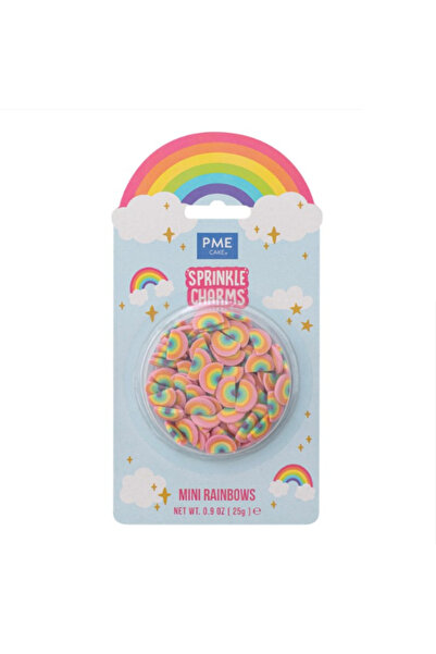 PME Mini Rainbow Sprinkle Mix, 25g -