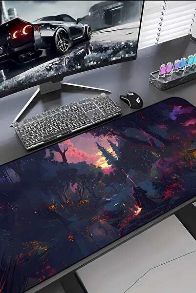 Charmbi Dark Souls Procontrol Mouse Pad 30X70 Gaming Mousepad Non-Slip Sole L...