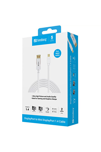 Sandberg DP-MiniDP 1.4 8K60Hz 2m