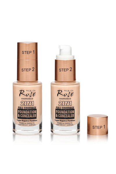 Roesıa Rose Cosmetics Rose 2IN1 Fondöten & Concealer