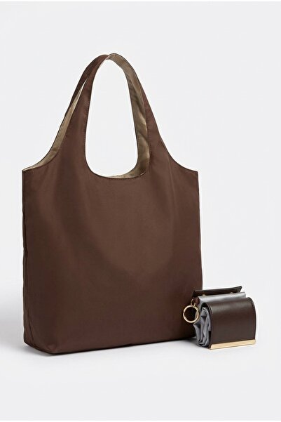 MRS.MODA Women's Fenomen Keychain Foldable Shopping and Sports Bag Shoulder Bag