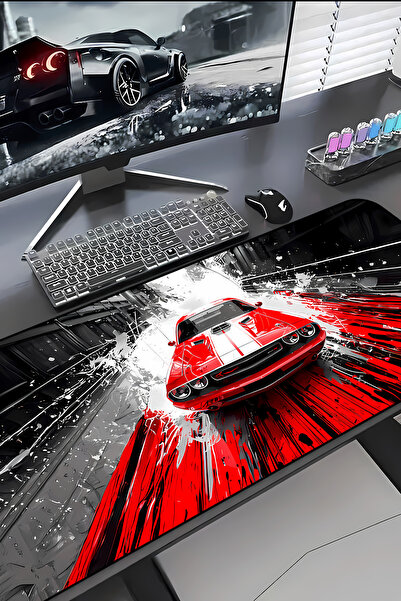 Charmbi Gta Sport Car Procontrol Mouse Pad 30X70 Gaming Mousepad Non-Slip Sol...
