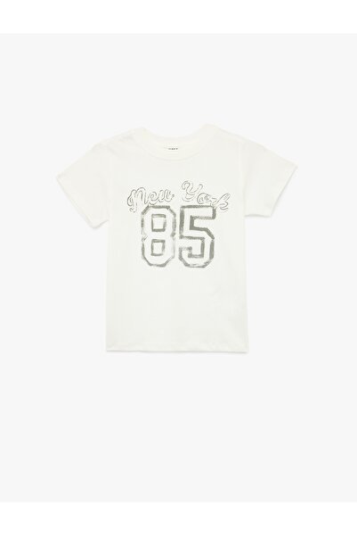 Koton Tricou imprimat cu mânecă scurtă din bumbac