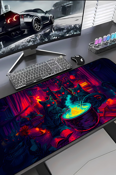 Charmbi Pests of the Horde Procontrol Mouse Pad 30X70 Gaming Mousepad Non-Sli...