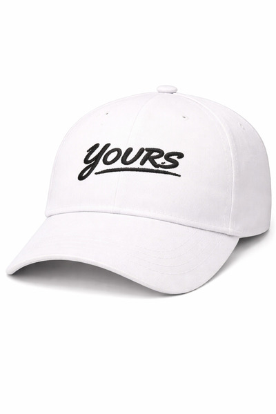 ZERAMİNE Yours Embroidered Unisex Baseball Cap – Adjustable Sports Cap