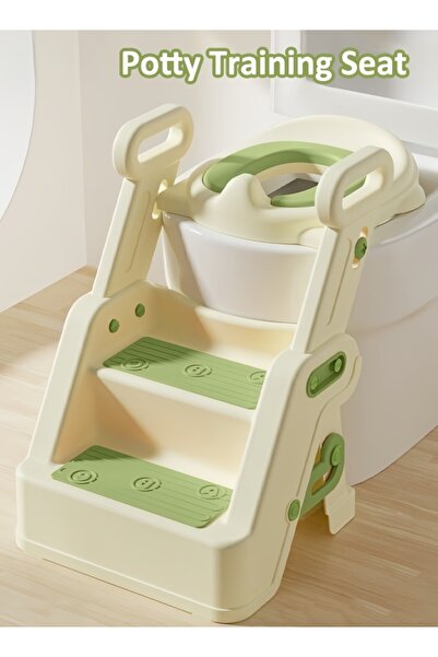 Generic Potty Training Seat, Kids Toilet Training Seat with Step Stool, Folda...