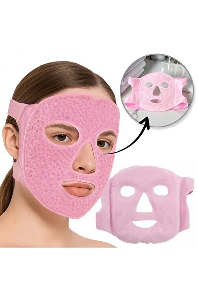 ECARLA Μάσκα προσώπου διπλής γέλης για Διατηρεί δροσιά και ζεστή αίσθηση, για...