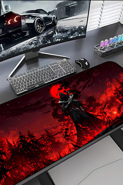Charmbi Ölüm Şovalyesi ProControl Mouse Pad 30x70 Gaming Mousepad Kaymaz Taba...