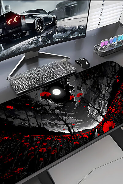 Charmbi Genlincik Tarlası Procontrol Mouse Pad 30X70 Gaming Mousepad Non-Slip...