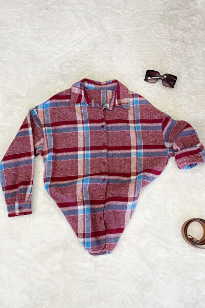 Tmptekstil Square Pattern Melton Shirt