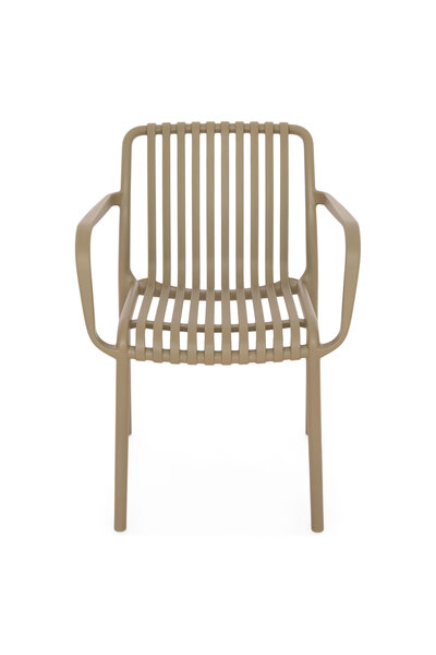 Maison Mex Scaun dining gradina/terasa ALPINE L.57 l.52 H.79.5 bej