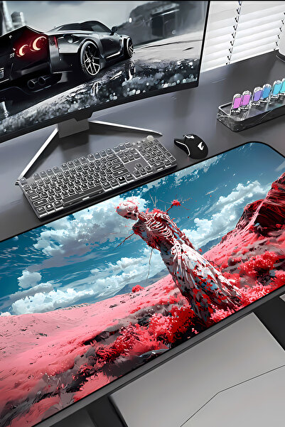 Charmbi Waiting Procontrol Mouse Pad 30X70 Gaming Mousepad Non-Slip Sole Big ...