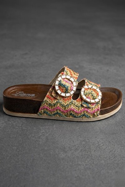 MUGGO BEFOR cu model Pereche cu cataramă Casual Femei papuci