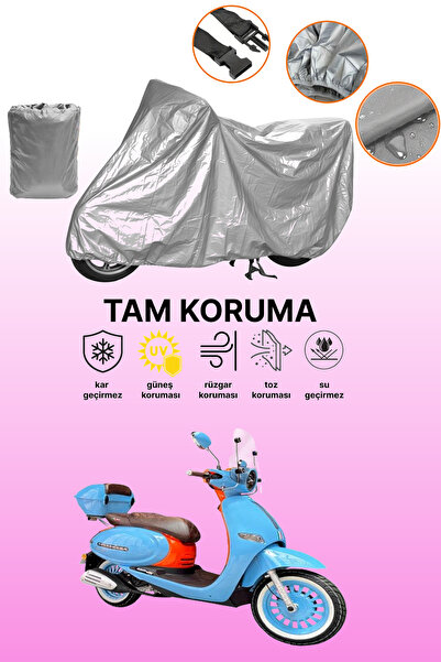 dokaca Gray Full Protection Arora Cappuccino Ar50 Motor Cover