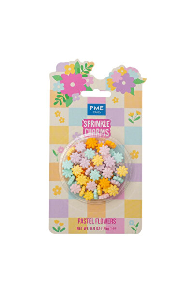 PME Pastel Flowers Sprinkle Mix, 25g -