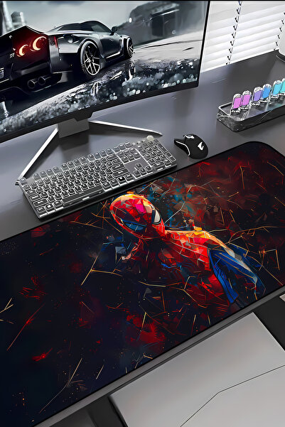 Charmbi Spiderman Procontrol Mouse Pad 30X70 Gaming Mousepad Non-Slip Sole Gr...