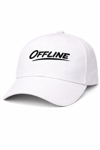 ZERAMİNE Offline Embroidered Unisex Baseball Cap – Adjustable Sports Cap