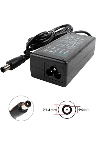KATAI Hp 19.5V 3.34A 65W Adaptör 7.4mm x 5.0mm Uç Yapısı (pinli, iğneli) Hp N...