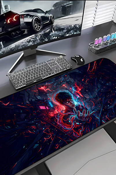 Charmbi Stranger Things Procontrol Mouse Pad 30X70 Gaming Mousepad Non-Slip S...