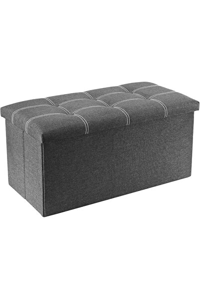 Arabest مقعد عثماني قابل للطي للتخزين، صندوق تخزين، مسند للقدمين، طاولة قهوة