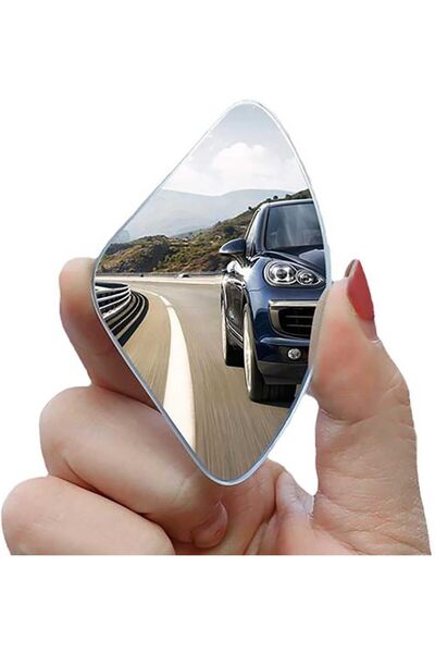 Arabest مرآة النقطة العمياء للسيارات، عبوة من قطعتين، مرآة أمان زجاجية محدبة ...