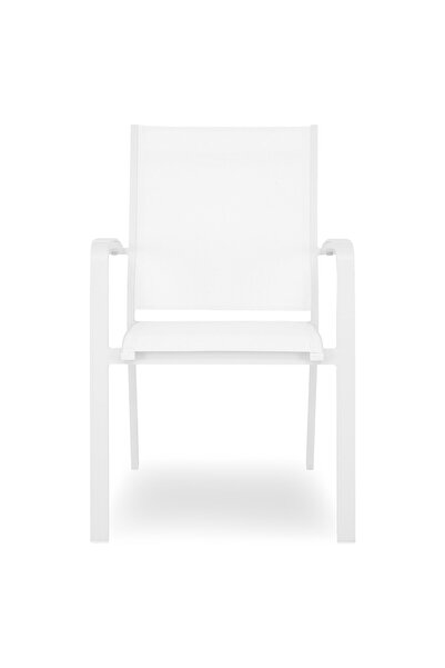 Maison Mex Scaun gradina/terasa COSMO L.64 l.57.5 H.92 alb