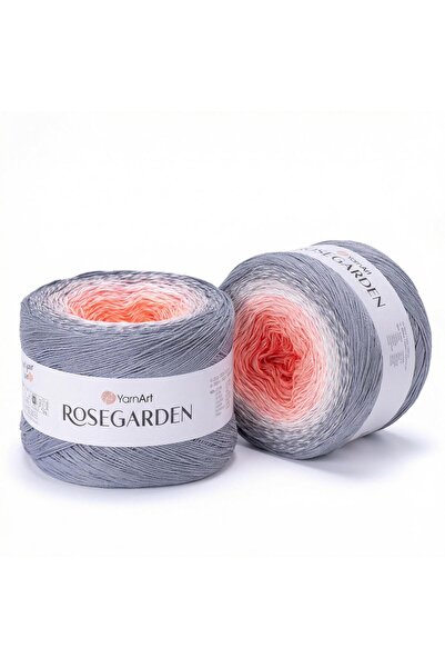 Yarnart روز جاردن - خيط حياكة يدوي مصبوغ EBRULI-341