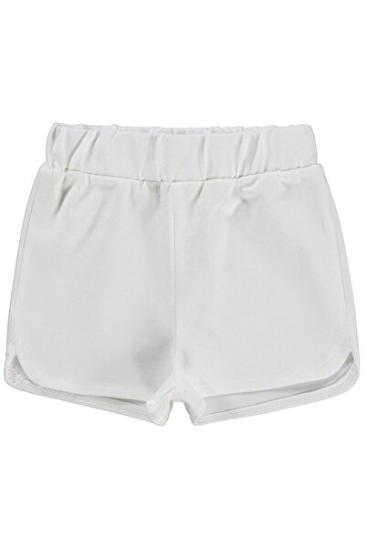 Civil Baby Pantaloni scurți simpli basic 6-18 luni Km - Ecru 12-18 luni