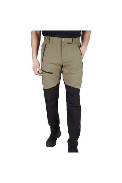 Alpinist بنطلون رجالي روجد فليكس - كاكي-أسود - 2XL