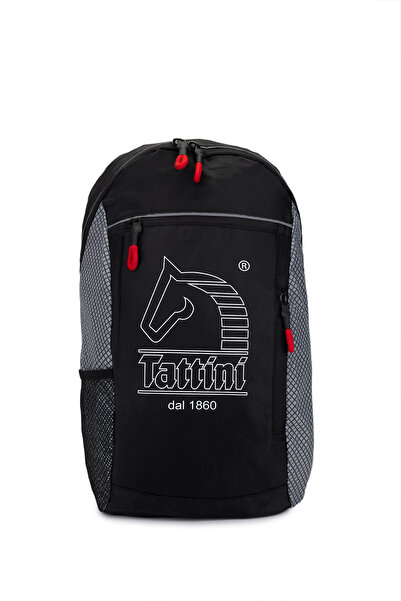 Tattini Unisex Textile Black Backpack