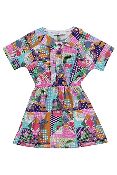 ZEYNEVA Timo Peter Pan collar Dress - Orange