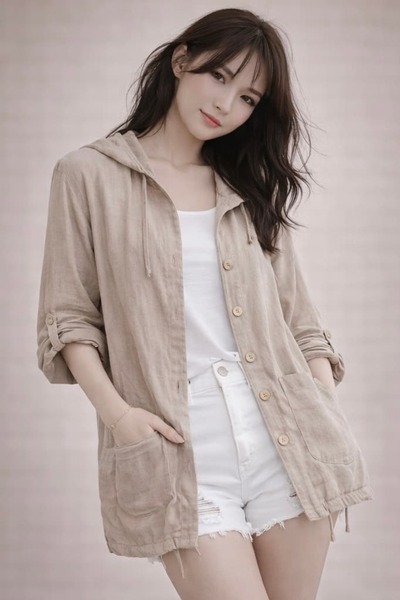 bb butik basic Women's Muslin Jacket Tr3435