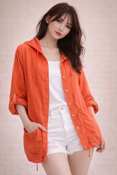 bb butik basic Women's Muslin Jacket Tr3435