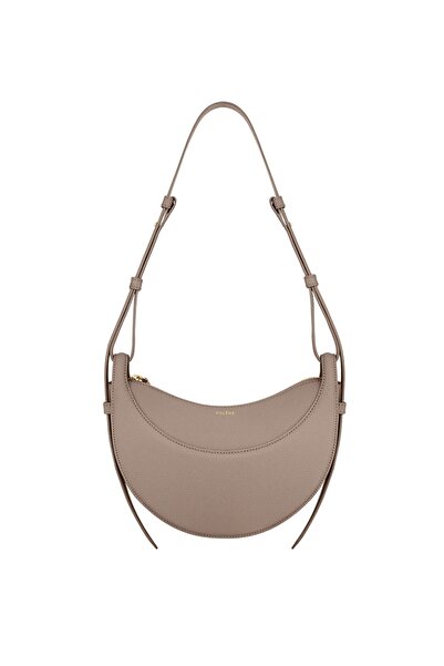polene Numéro Dix half-moon shoulder bag